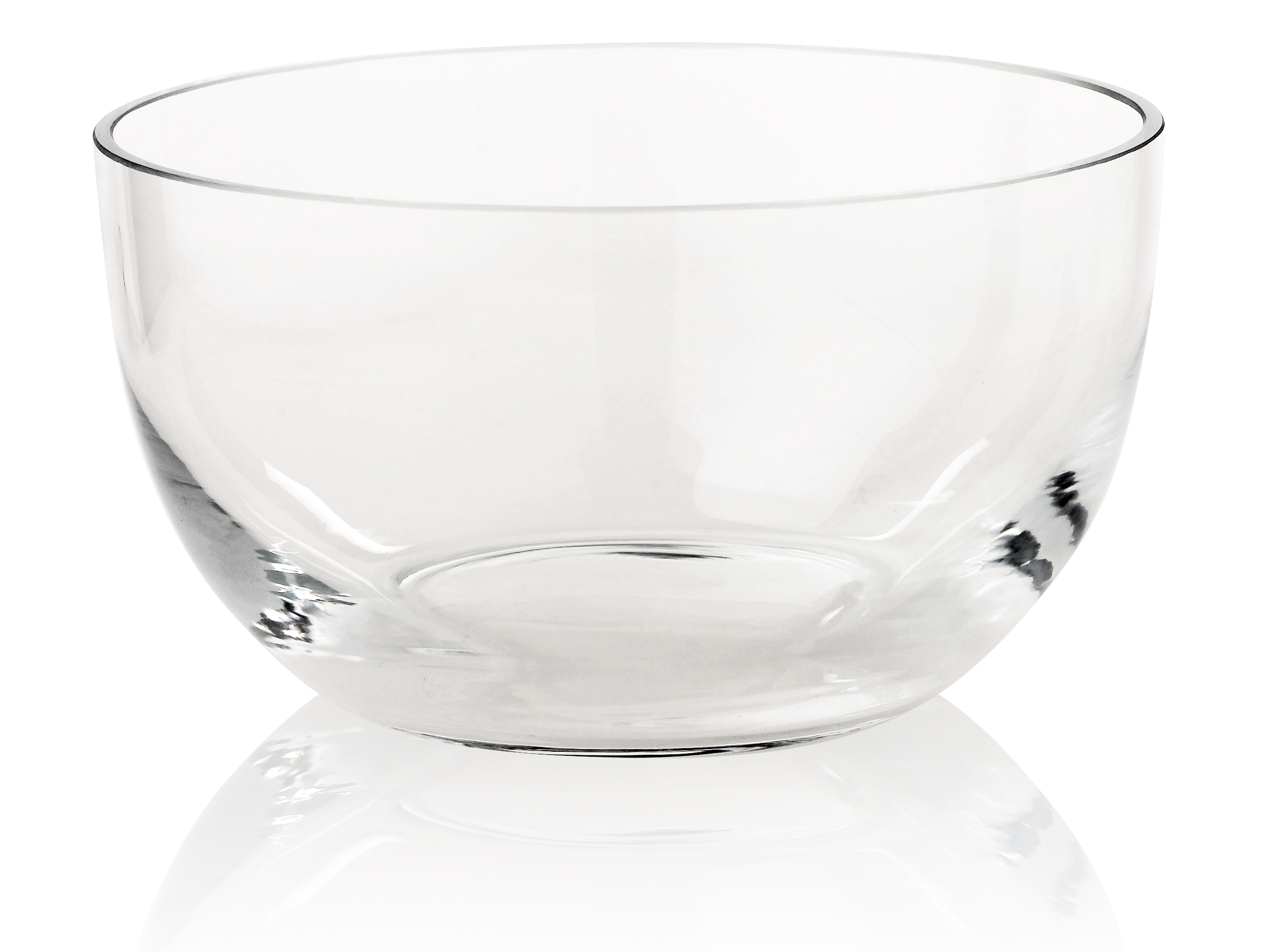 81010-PIET HEIN Bowl dia. 26 cm. Glass CLEAR